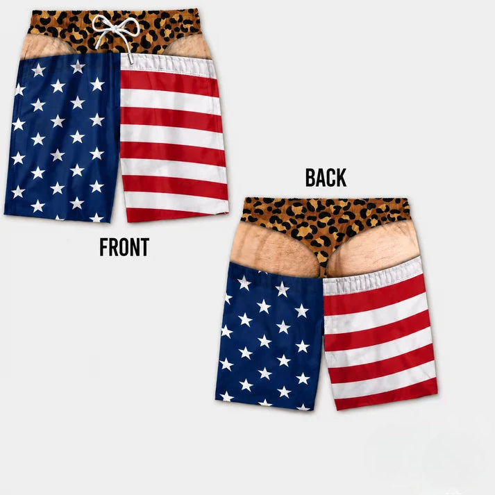 Patriot Cheeks™ Swim Trunks