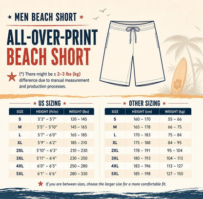 Patriot Cheeks™ Swim Trunks