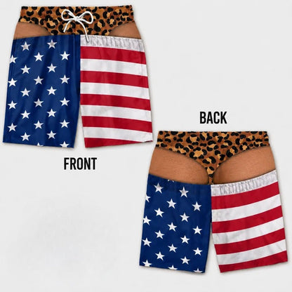 Patriot Cheeks™ Swim Trunks