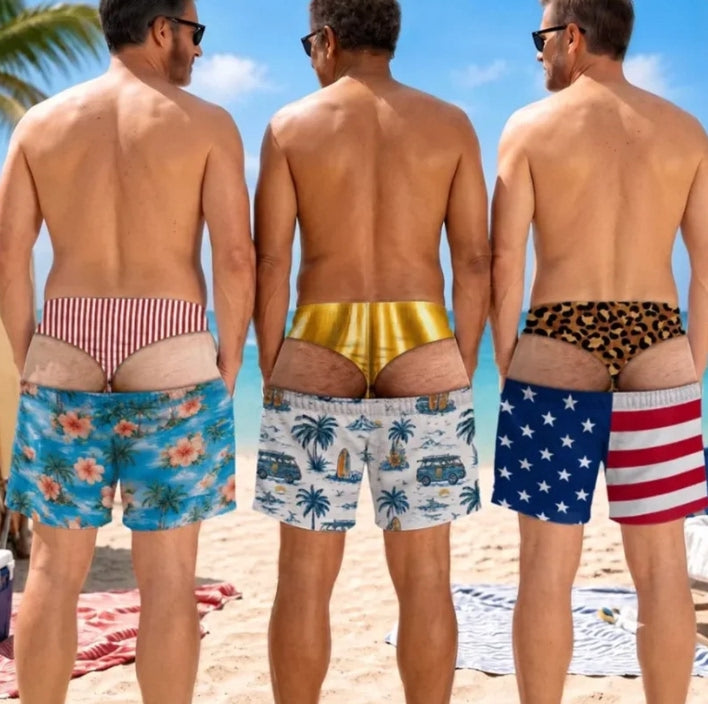 Patriot Cheeks™ Swim Trunks